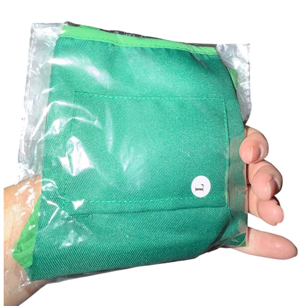 Dog Cat Pet Coffee Apron clothing Costume Green Paw Print Large New - Picture 7 of 8
